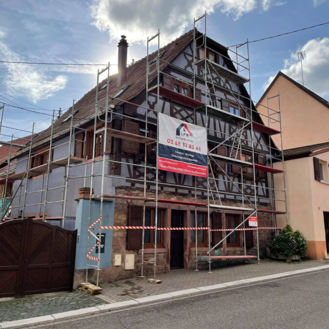 Maison alsacienne &agrave; colombage Obernai
