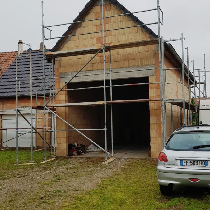 Location &eacute;chafaudage avec montage &agrave; Urschenheim pr&egrave;s de Colmar dans le Haut-Rhin Strasbourg
