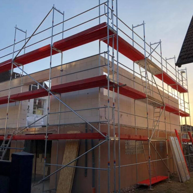 Fa&ccedil;ade pour une nouvelle construction Ostwald