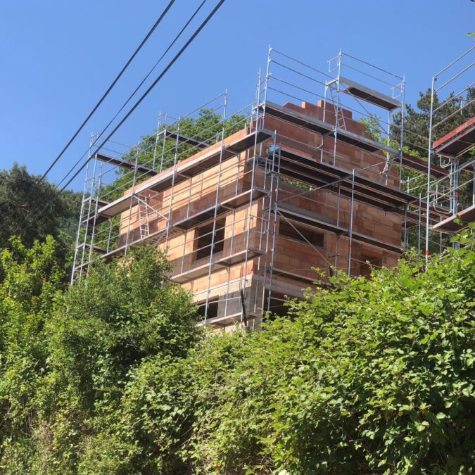 Chantier &agrave; La Vancelle, travaux de charpente et couverture S&eacute;lestat