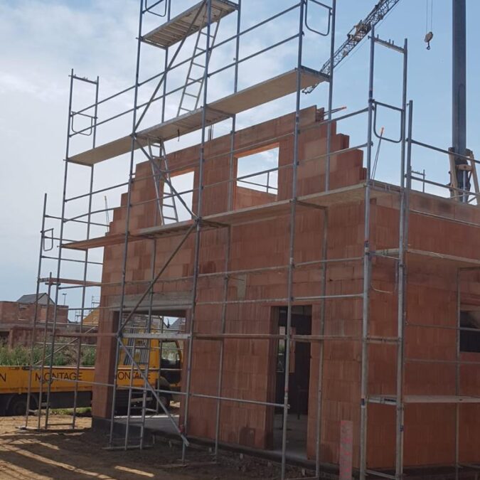 PHOTO 2023 07 18 16 38 14 3 675X675 | LFR Échafaudage Montage d’un échafaudage pour des travaux de charpente et de couverture à Niederschaeffolsheim Erstein