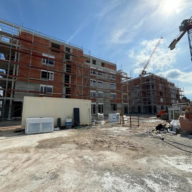 Pose d’&eacute;chafaudages pour des travaux d’isolations par l’ext&eacute;rieur et ravalement &agrave; Haguenau Lingolsheim 5